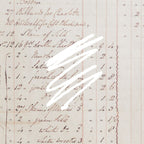 Handwritten text on paper with a white scribble over it