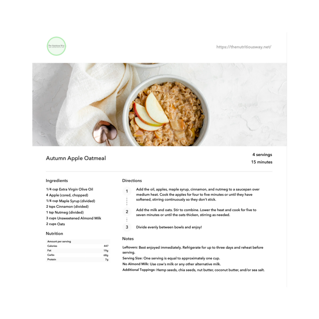 14 Day Bespoke Meal Plan By A Nutritionist